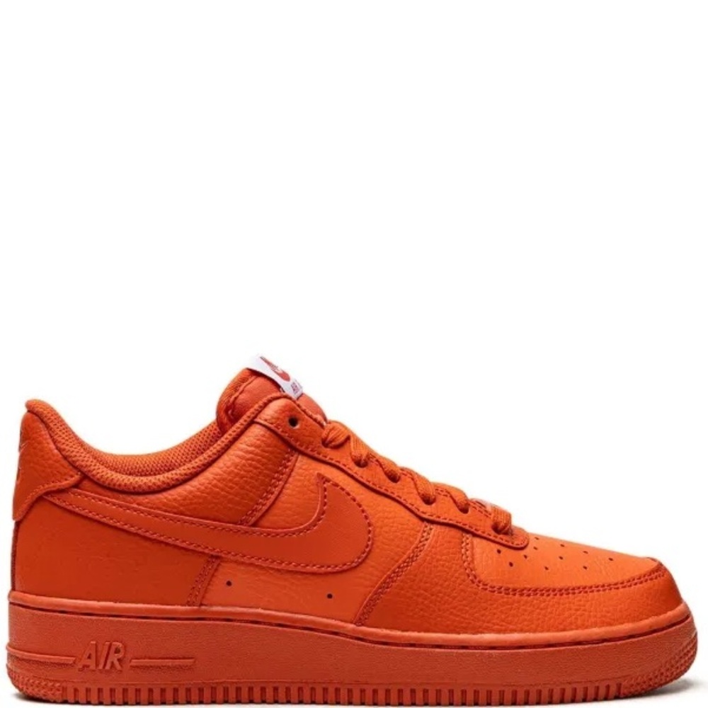Women’s Brand New Air Force 1 '07 "Triple Orange" sneakers Size 9